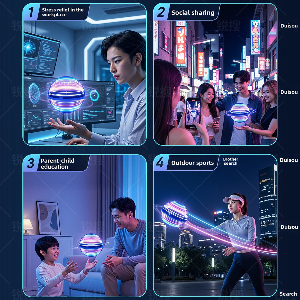UFO Sensor Levitation Spinning Magic Ball Toy – Suitable Necessity Shop