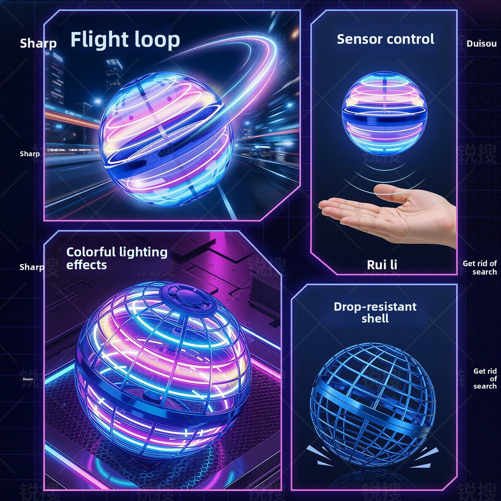 UFO Sensor Levitation Spinning Magic Ball Toy – Suitable Necessity Shop